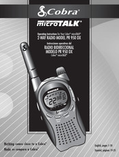 Cobra microTALK PR 950 DX Instrucciones Operativas