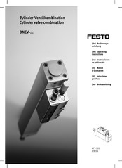 Festo DNCV Serie Instrucciones De Utilizacion