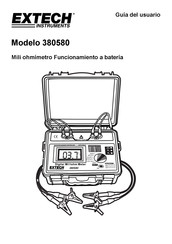 Extech Instruments 380580 Guia Del Usuario