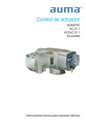 AUMA AUMATIC AC 01.1 Instrucciones Breves