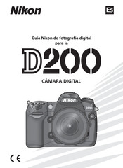 Nikon D200 Manual Del Usuario