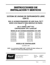 Bard D28A2PB Instrucciones De Instalación Y Servicio