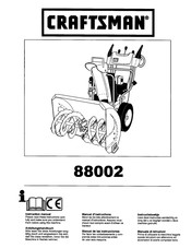 Craftsman 88002 Manual De Las Instrucciones