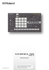 Roland VERSELAB MV-1 Manual Del Usuario