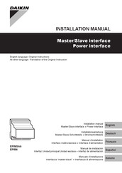 Daikin EPIMSA6 Manual De Instalación