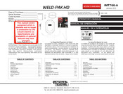 Lincoln Electric WELD-PAK HD Manual De Instrucciones