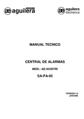 aguilera electronica AE/AX30TRI SA-PA-05 Manual Tecnico