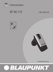 Blaupunkt BT HS 112 Manual De Instrucciones
