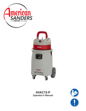 Amano American SANDERS AVAC12-P Manual De Instrucciones