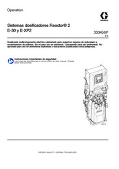 Graco Reactor 2 E-30 Instrucciones Instrucciones Instrucciones Importantes Importantes Importantes De Seguridad Seguridad
