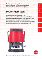 Dreve Drufosmart scan Instrucciones De Trabajo