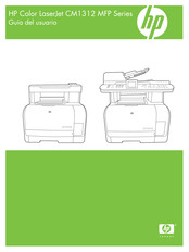 HP Color LaserJet CM1312 MFP Serie Guia Del Usuario