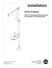Bradley Halo S19314BFPBZS Manual De Instalación
