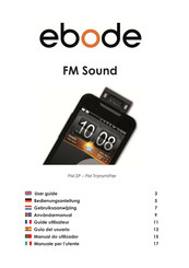 Ebode FM-SP Guía De Usuario