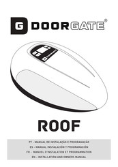 DOORGATE ROOF EG1012 Manual De Instalación Y Programación