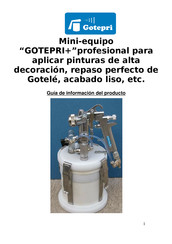 GOTEPRI + Guía De Información Del Producto