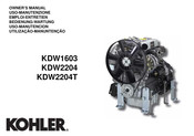 Kohler KDW2204 Uso-Manutencion