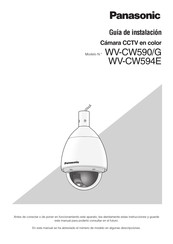 Panasonic WV-CW594E Guia De Instalacion