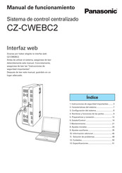 Panasonic CZ-CWEBC2 Manual De Funcionamiento