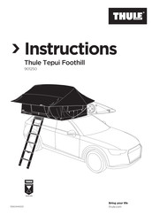 Thule 901250 Manual De Instrucciones