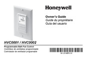 Honeywell HVC0001 Guia Del Usuario