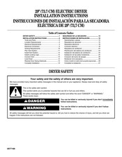 Whirlpool LER8648PG1 Manual De Instrucciones