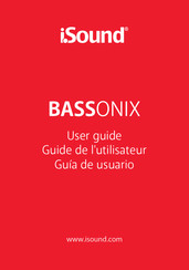 I.SOUND BASSONIX Guía De Usuario