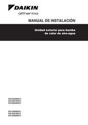 Daikin altherma ERLQ006BBV3 Manual De Instalación