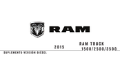 RAM 3500 2015 Manual Del Usuario