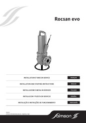 salmson Rocsan lix V05 Serie Instalacion Y Puesta En Servicio