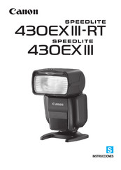 Canon Speedlite 430EXIII-RT Instrucciones