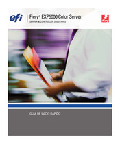 EFI Fiery EXP5000 Color Server Guia De Inicio Rapido