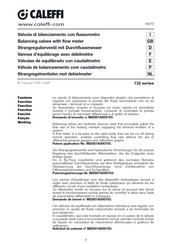 CALEFFI 132602 Manual Del Usuario