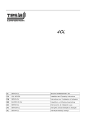 DAB PUMPS Tesla 40L Serie Instrucciones De Instalacion Y Uso