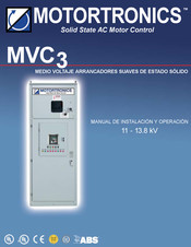 motortronics MVC3 Serie Manual De Instalación Y Operación