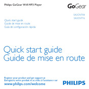 Philips GoGear SA3CNT08 Guía De Configuración Rápida