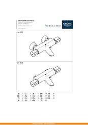 Grohe 34 202 Manual De Instalación