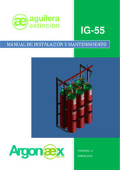 aguilera Argonaex IG-55 Manual De Instalación Y Mantenimiento