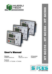 HUEGLI TECH HT GC310 Manual De Instrucciones