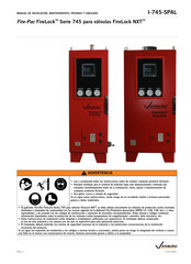 Victaulic Fire-Pac FireLock 745 Serie Manual De Instalación, Mantenimiento, Pruebas Y Cableado