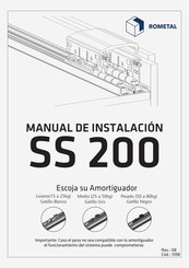 Rometal SS 200 Manual De Instalación