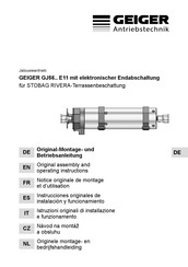 GEIGER GJ5620 Instrucciones Originales De Instalación Y Funcionamiento