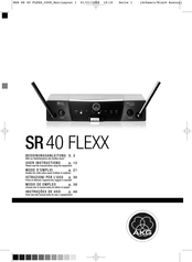 AKG SR 40 FLEXX Modo De Empleo