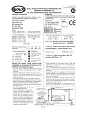 SIOUX IW38HAP-4P Instrucciones Para El Operador