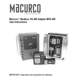 Macurco Modbus RS-485 Manual De Instrucciones