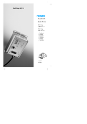 Festo Soft Stop SPC11 Serie Manual De Referencia Rápida