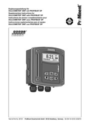 ProMinent DULCOMETER DMT Instructions De Service