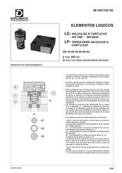 Duplomatic Oleodinamica LP Serie Manual De Instrucciones