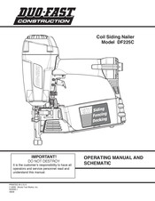 DUO-FAST DF225C Manual De Instrucciones