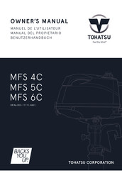 TOHATSU MFS 4C Manual Del Propietário